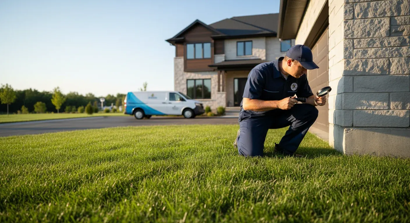Pest Control professional at work